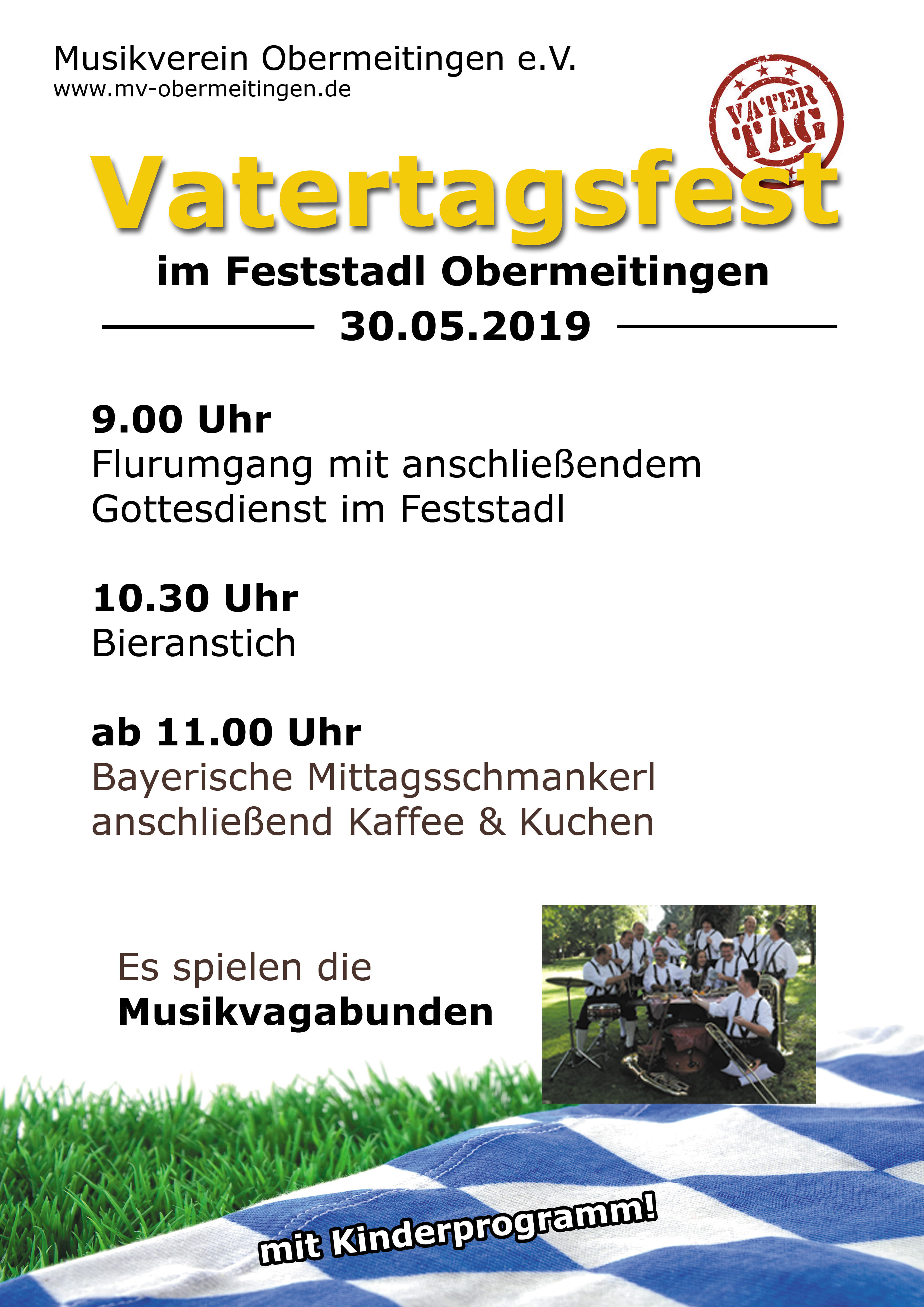 Vatertagsfest in Obermeitingen